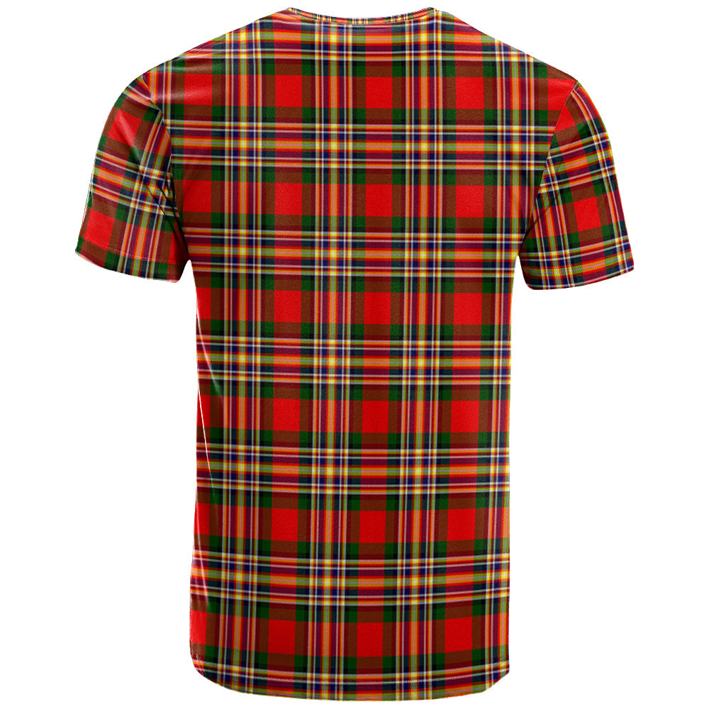 Printivon MacGill Modern Clan DNA In Me Tartan Crest T Shirt