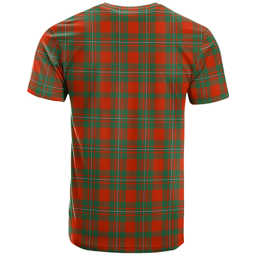 Printivon MacGregor Ancient Clan DNA In Me Tartan Crest T Shirt