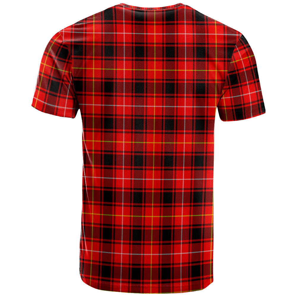 Printivon MacIver Modern Clan DNA In Me Tartan Crest T Shirt