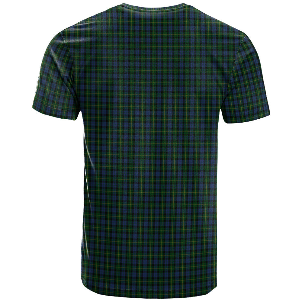 Printivon MacKay Bonner Clan DNA In Me Tartan Crest T Shirt