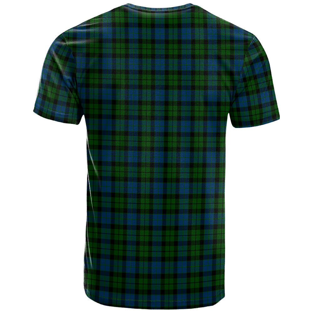 Printivon MacKay Modern Clan DNA In Me Tartan Crest T Shirt