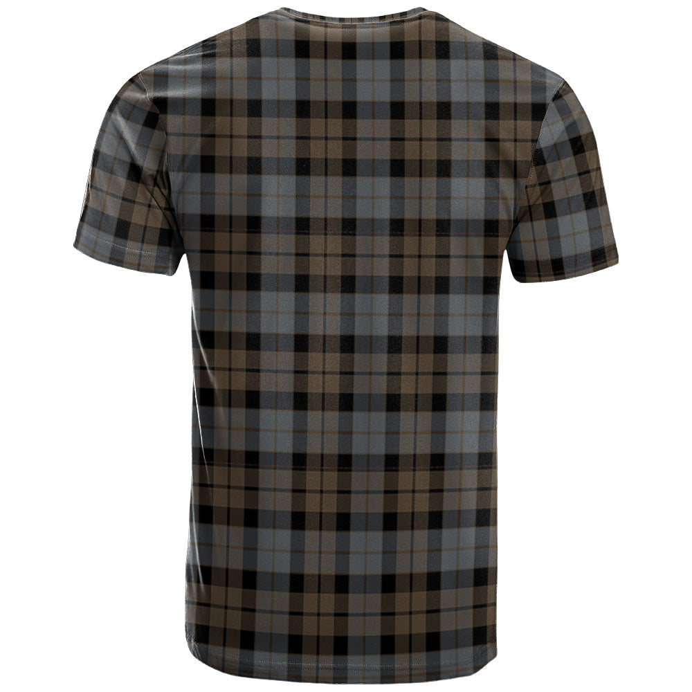 Printivon MacKay Weathered Clan DNA In Me Tartan Crest T Shirt