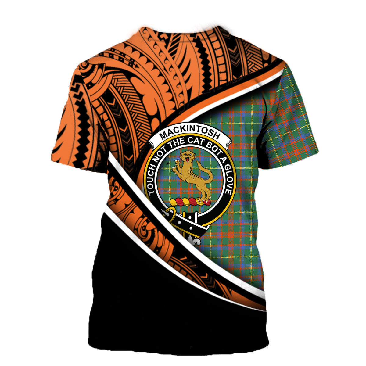 Printivon MacKintosh Hunting T Shirt Pattern Polynesian