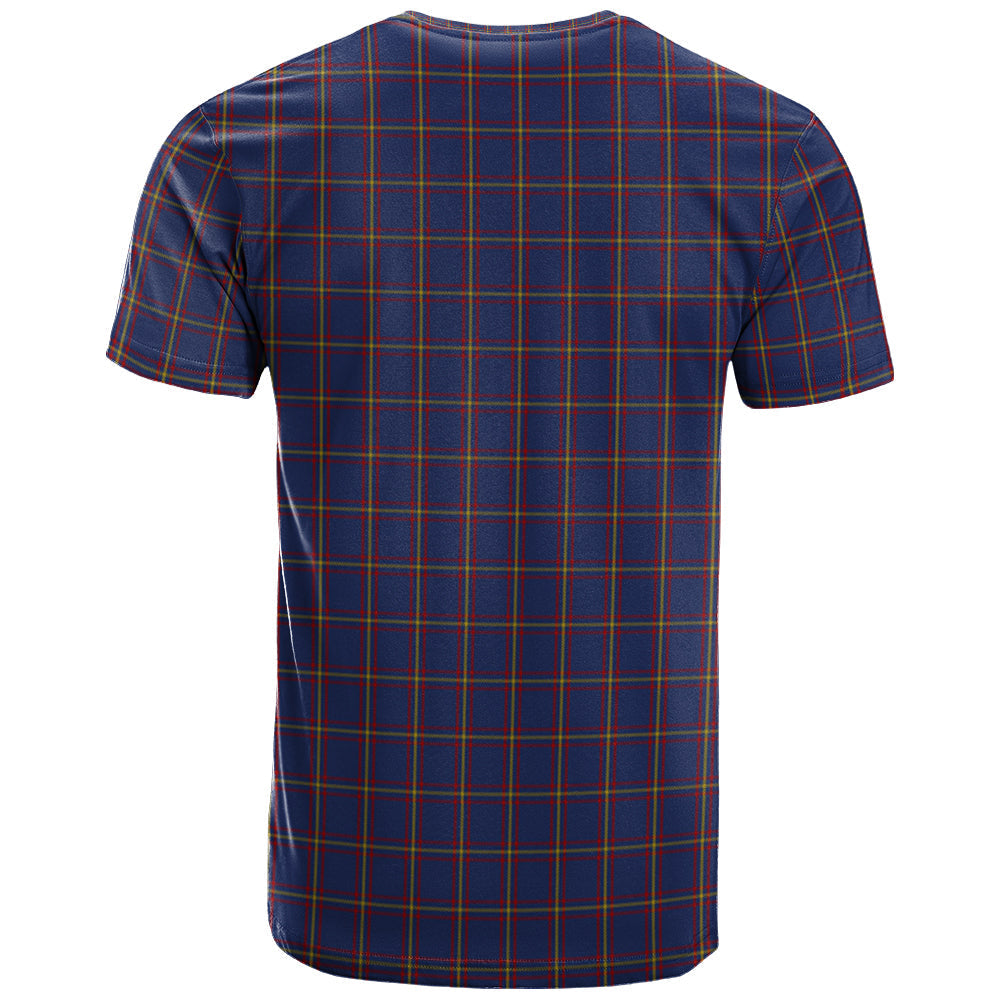 Printivon MacLaine of Lochbuie Clan DNA In Me Tartan Crest T Shirt