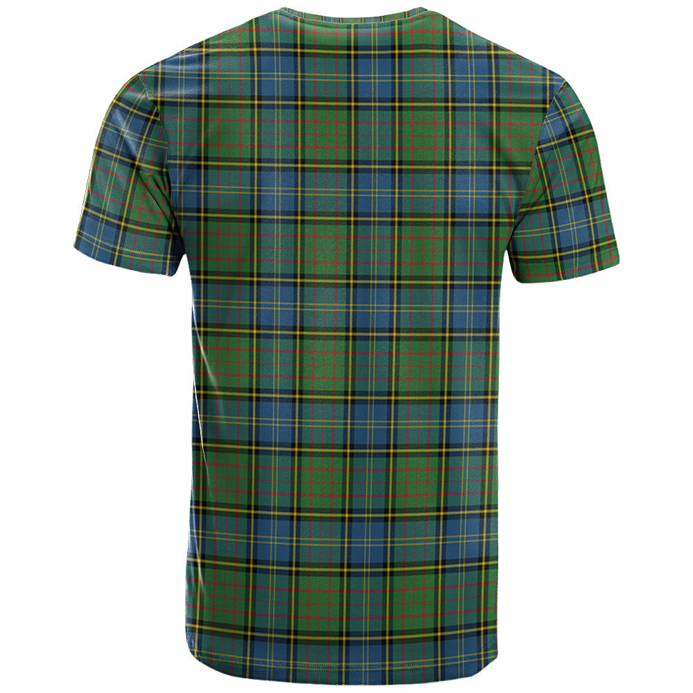 Printivon MacMillan Hunting Ancient Clan DNA In Me Tartan Crest T Shirt