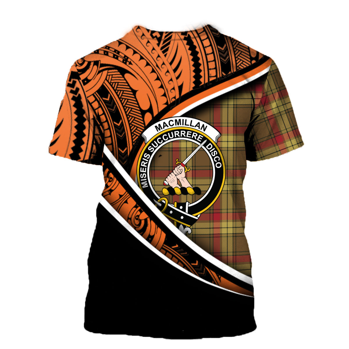 Printivon MacMillan Old Weathered T Shirt Pattern Polynesian