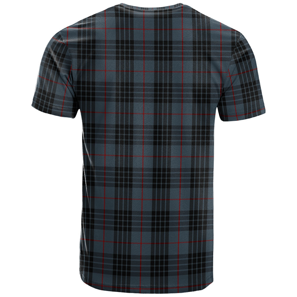 Printivon Mackay Blue 01 Clan DNA In Me Tartan Crest T Shirt