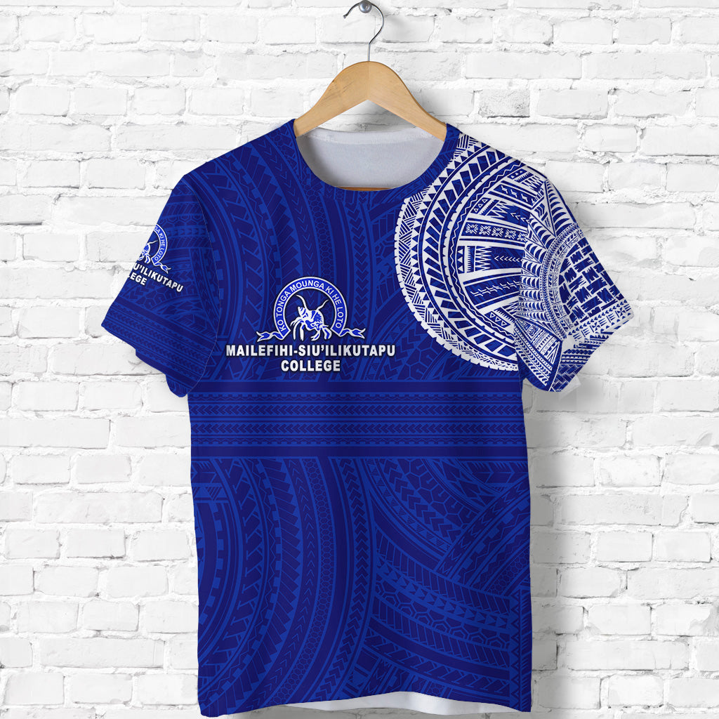 Tonga Mailefihi Siu'Ilikutapu College T Shirt Simple Style -