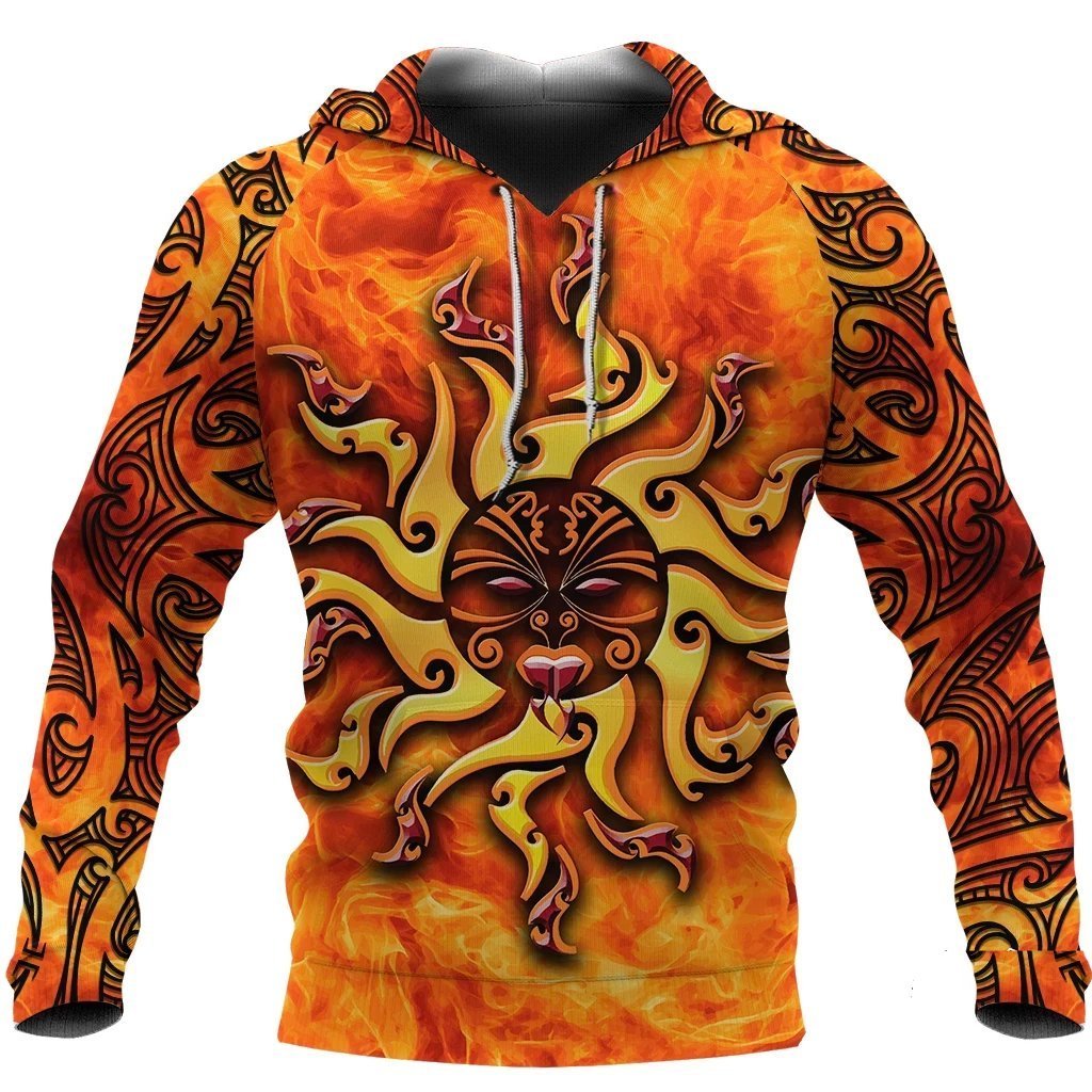 Maori Hoodie Tamanuitera The Sun