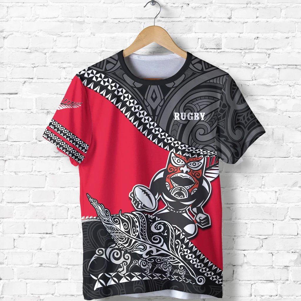 New Zealand Rugby Shirt, Rugby Maori T - Shirts