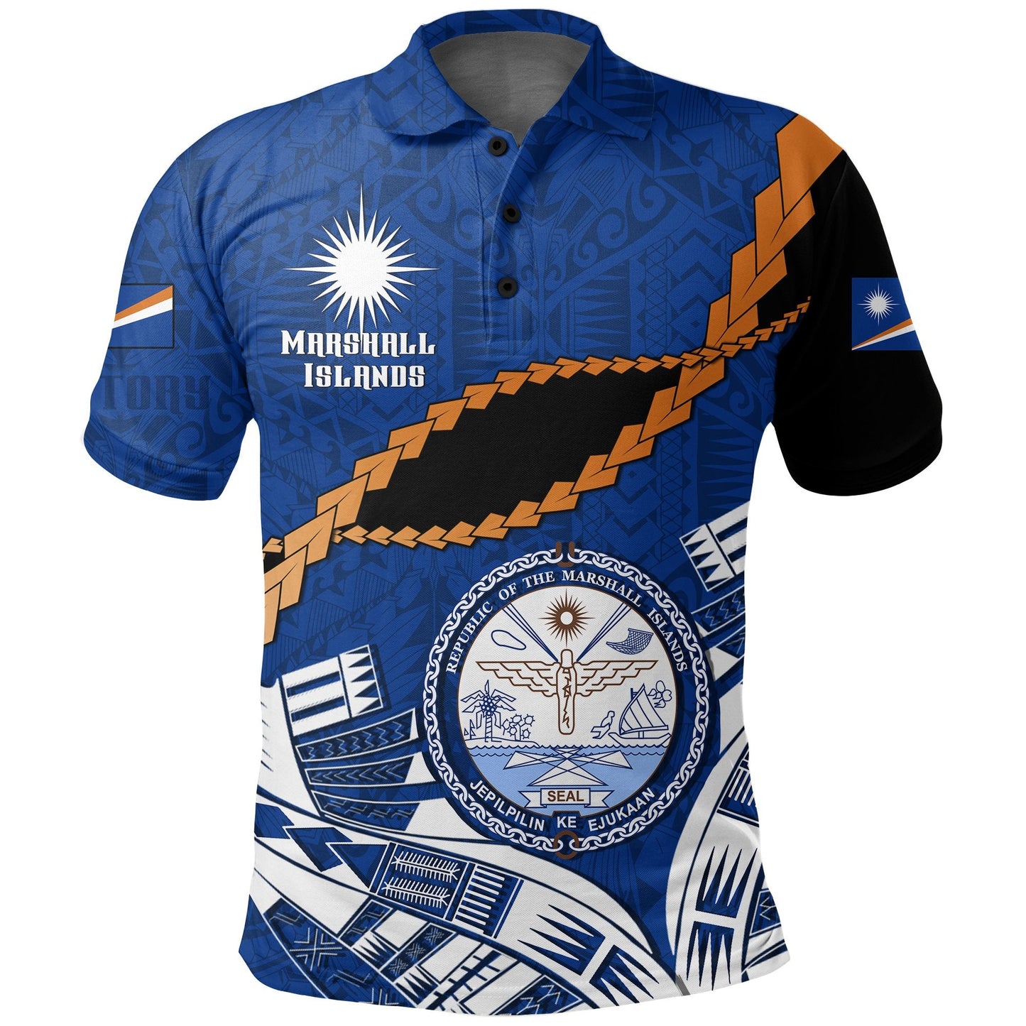 Marshall Islands Victory Rugby Polo Shirt