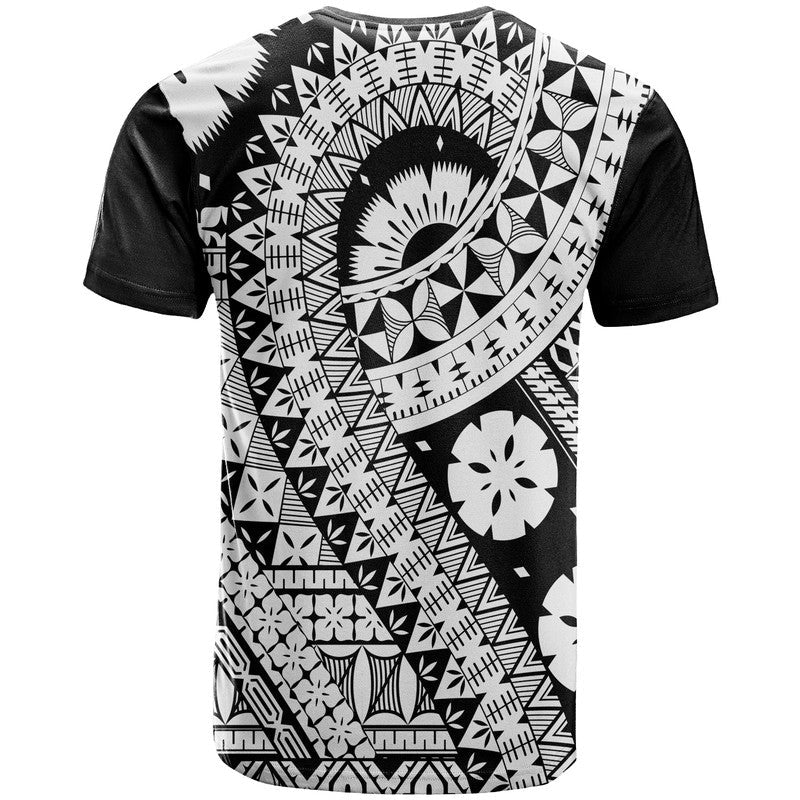 Polynesian Masi Kesa Black Style T Shirt