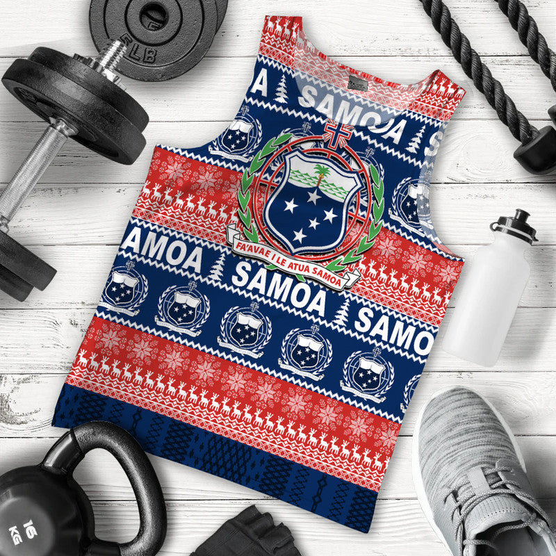 Samoa Christmas Men Tank Top 2022