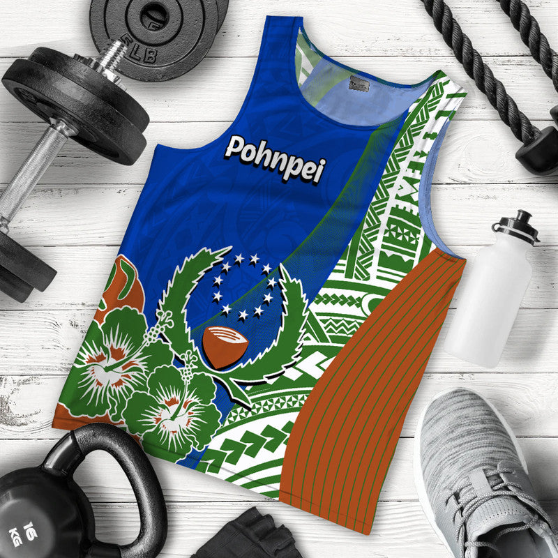 Pohnpei Of Micronesia Men Tank Top Vibe Style