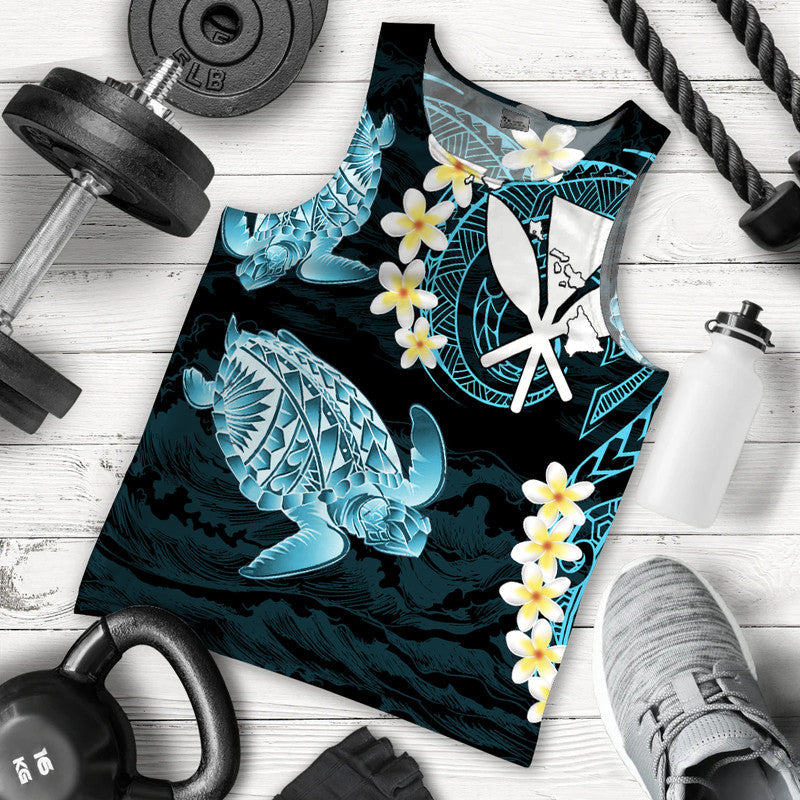 Hawaii Kanaka Turtle Men Tank Top Style No.3