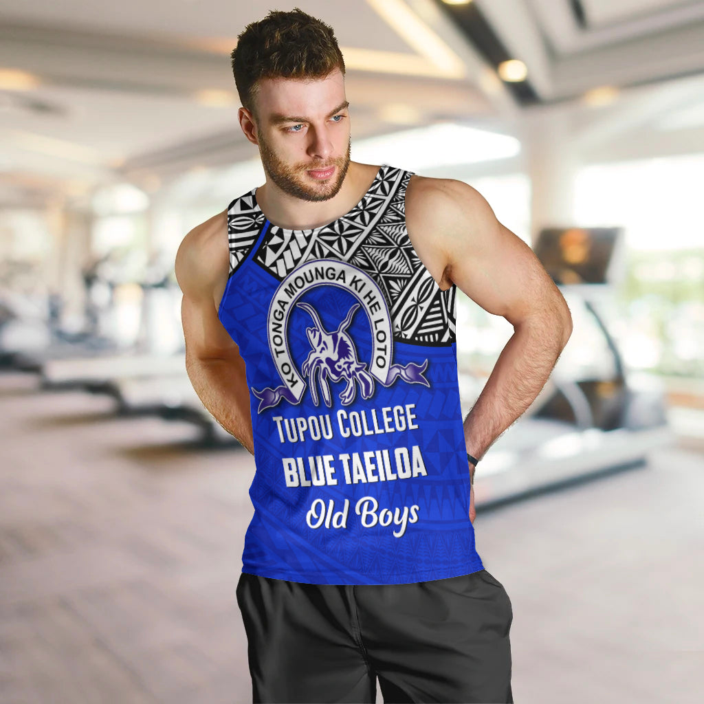 Tupou College BLUE TAEILOA Old Boys Men Tank Top