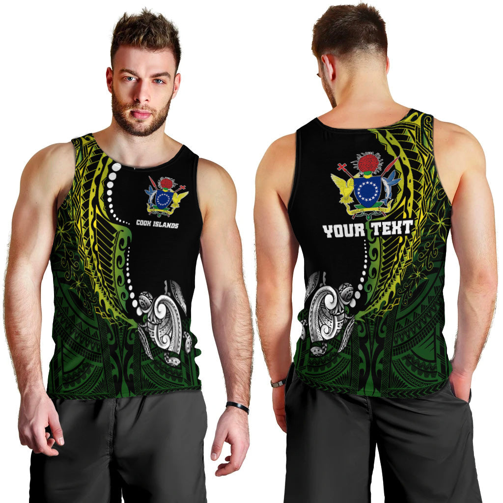 Custom Personalised Cook Islands Men's Tank Top Simple Style