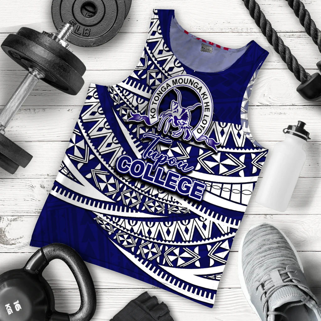 Tupou College Men Tank Top Tonga Tribal