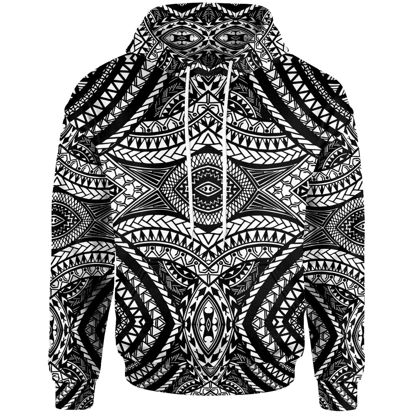 Micronesia All Over Hoodie Micronesian Pattern