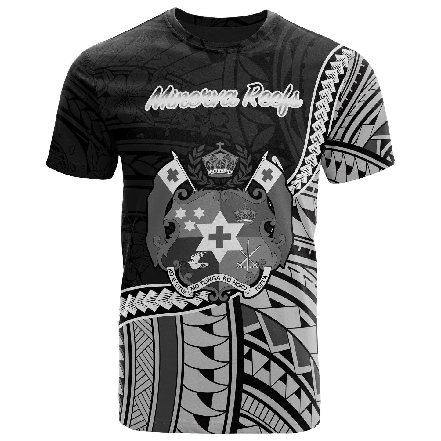 Tonga T - Shirt - Minerva Reefs Polynesian Patterns