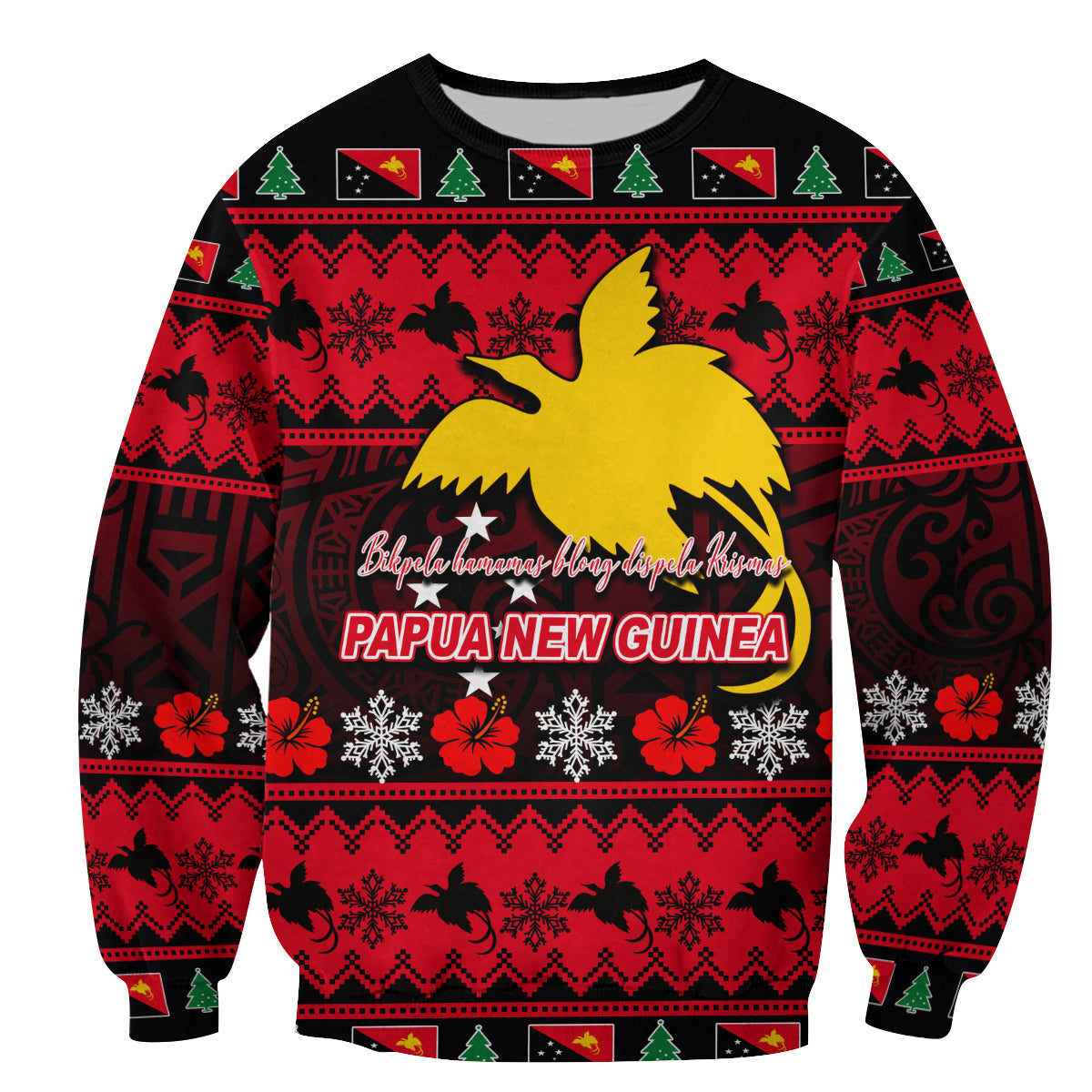 Papua New Guinea Christmas Sweatshirt