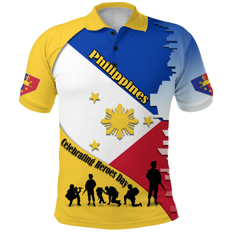 Philippines Polo Shirt Celebrating Heroes Day
