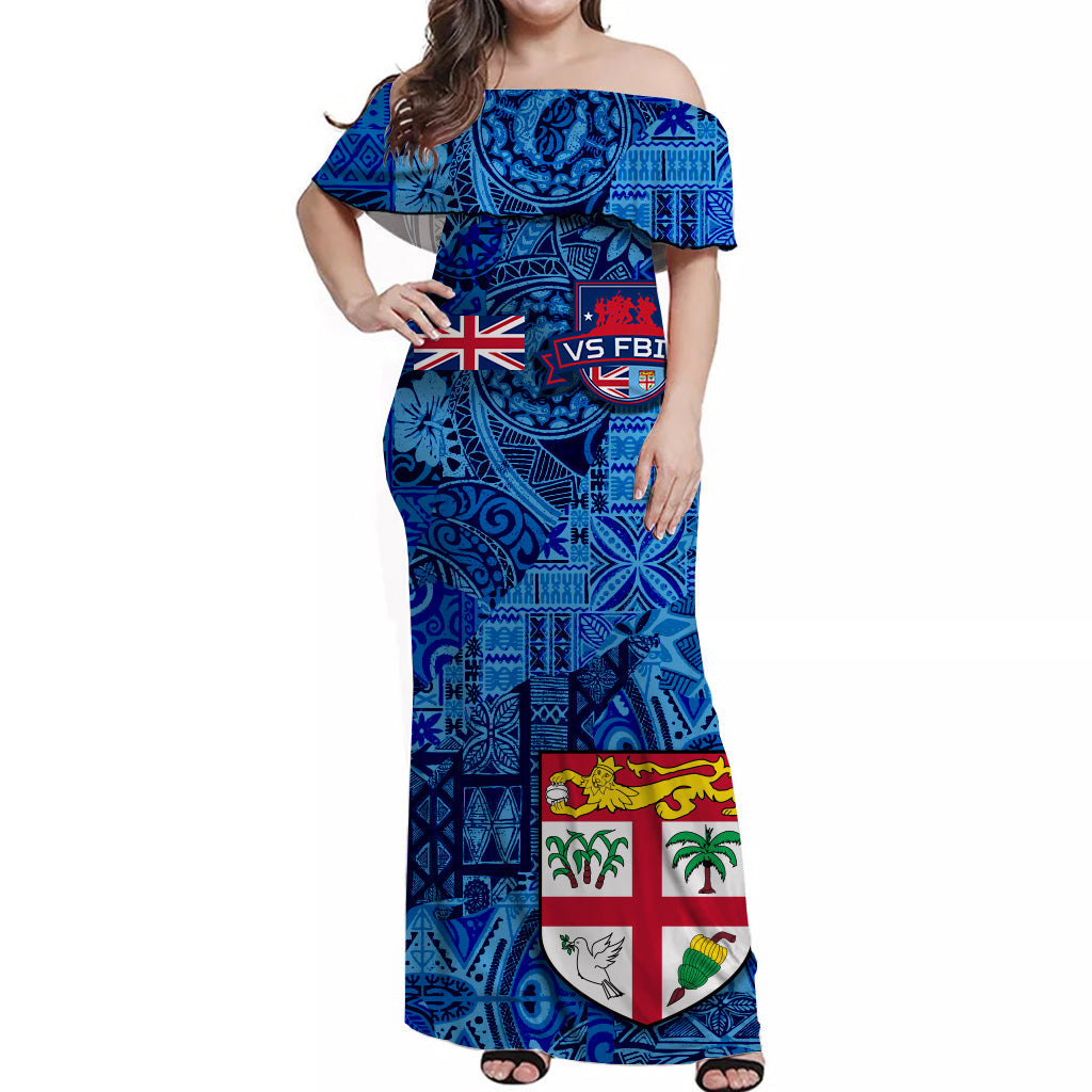 Fiji Day Off Shoulder Long Dress VS FBIA Original Style
