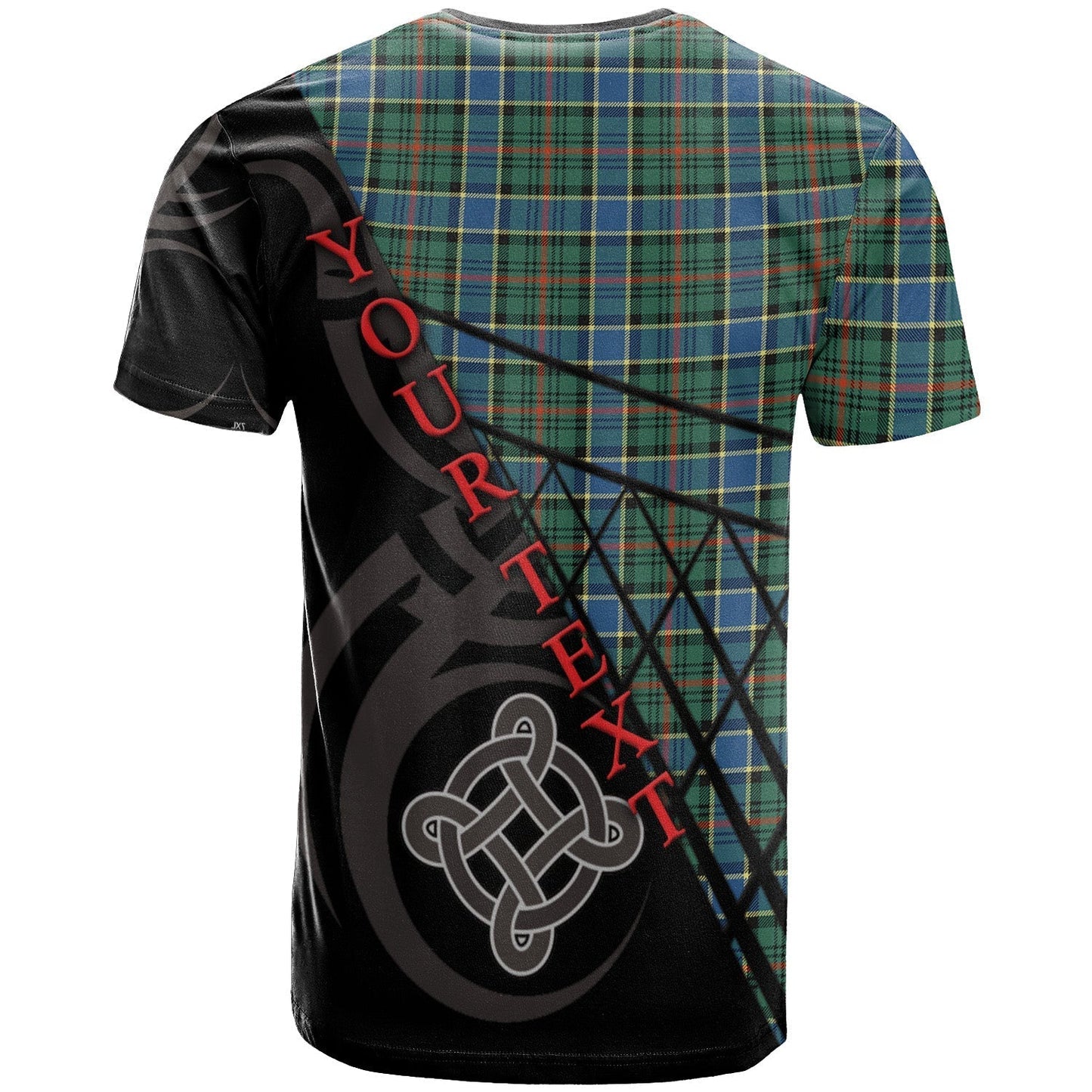 Printivon Ogilvie (Ogilvy) Hunting Ancient T Shirt Pattern Celtic