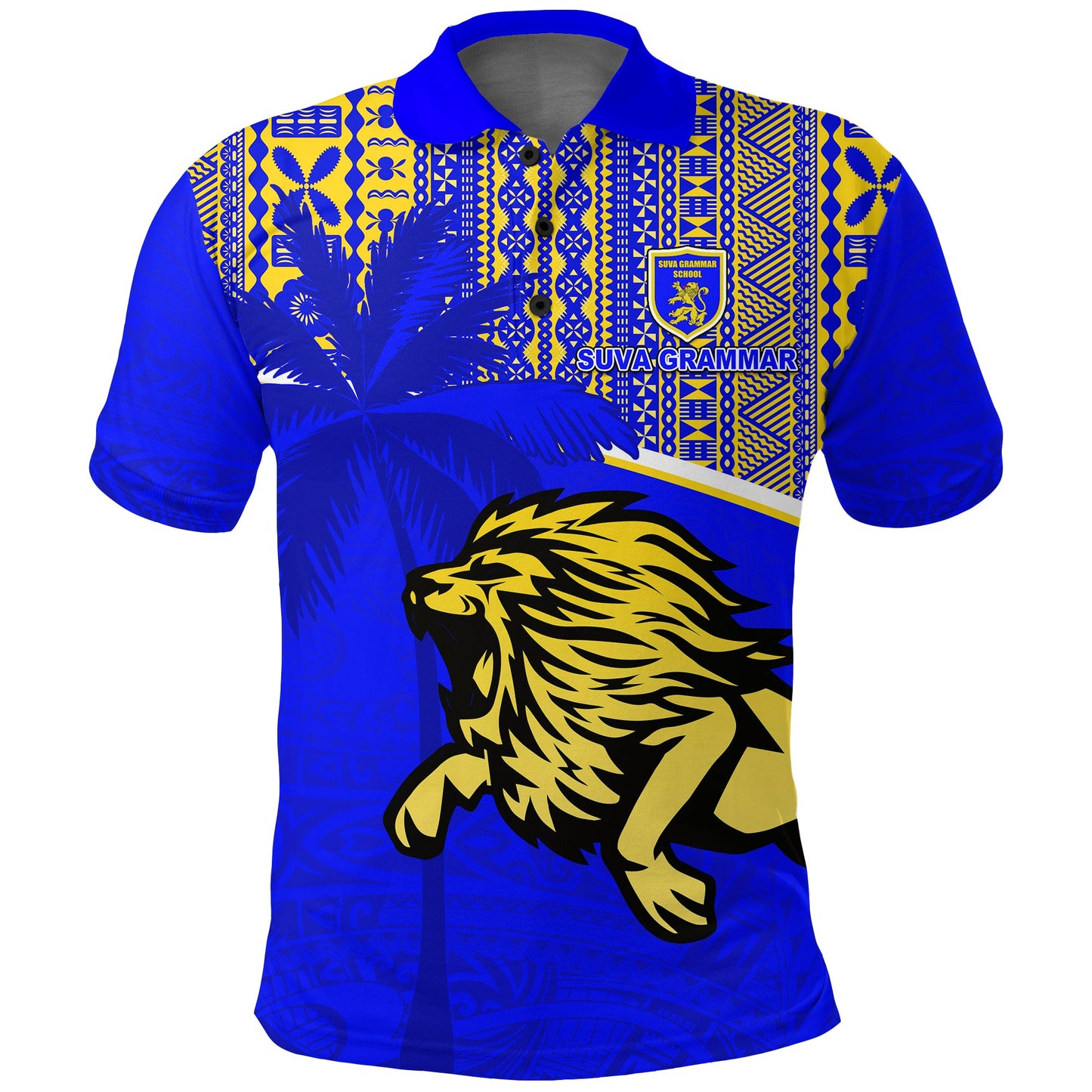 Suva Grammar School Polo Shirt Spirit Lion
