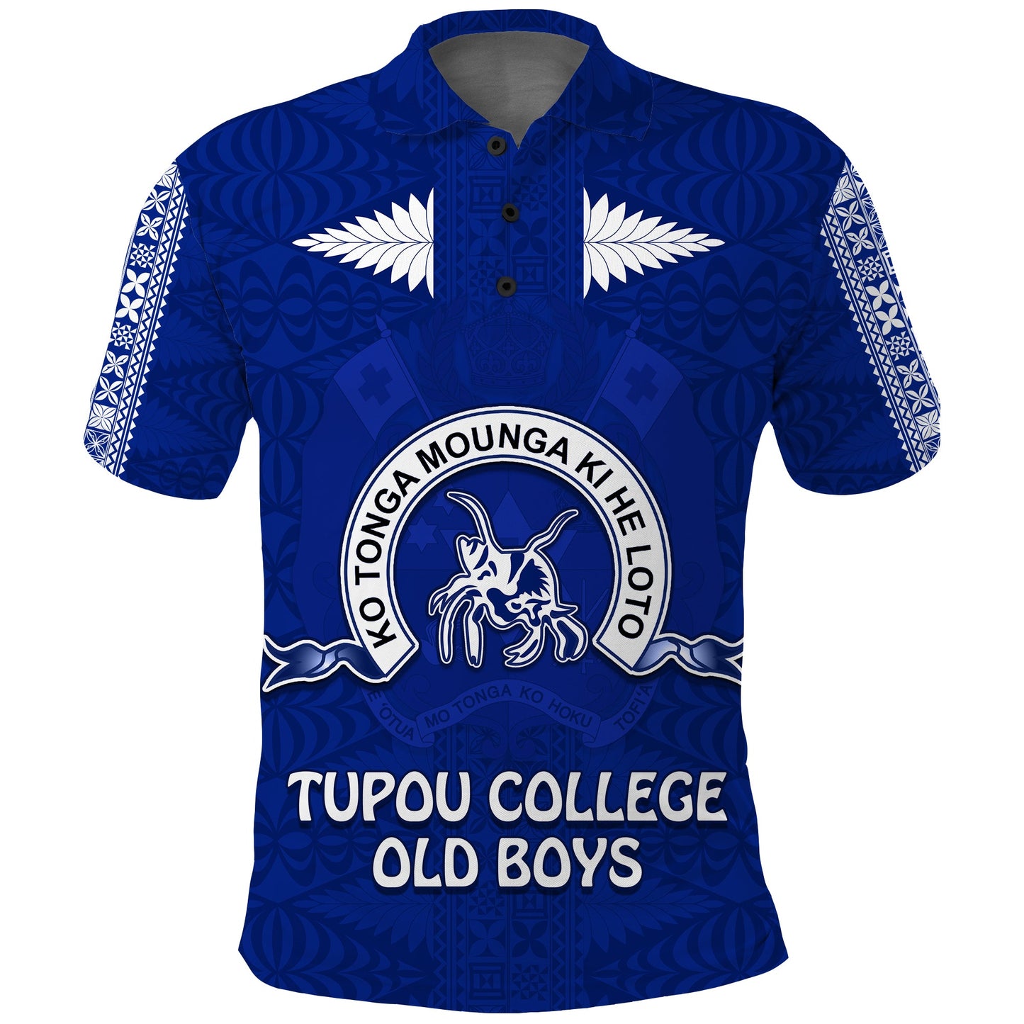 Tupou College Polo Shirt Always Proud of Old Boys Toloa