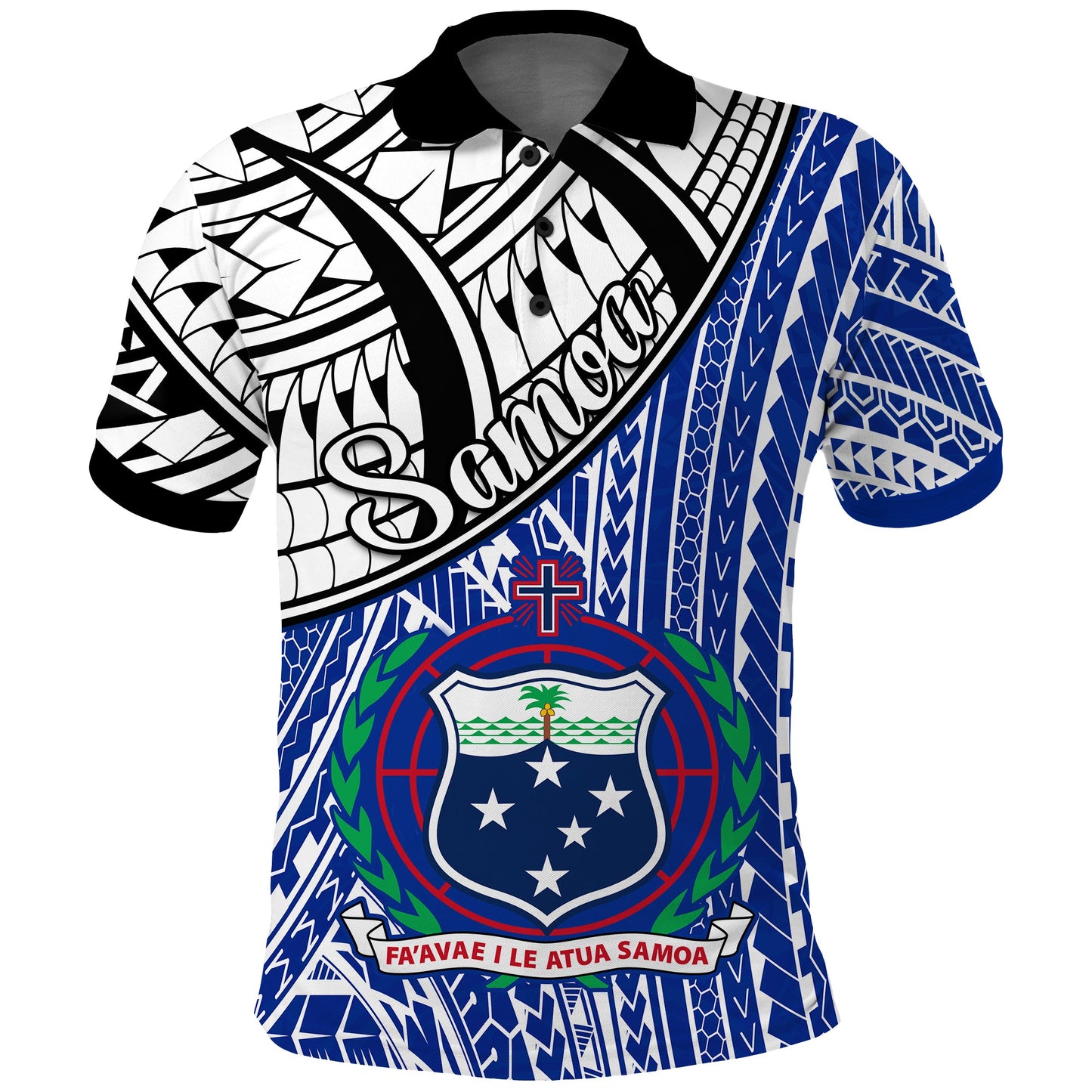 Samoa Polo Shirt Samoan Pattern Newest