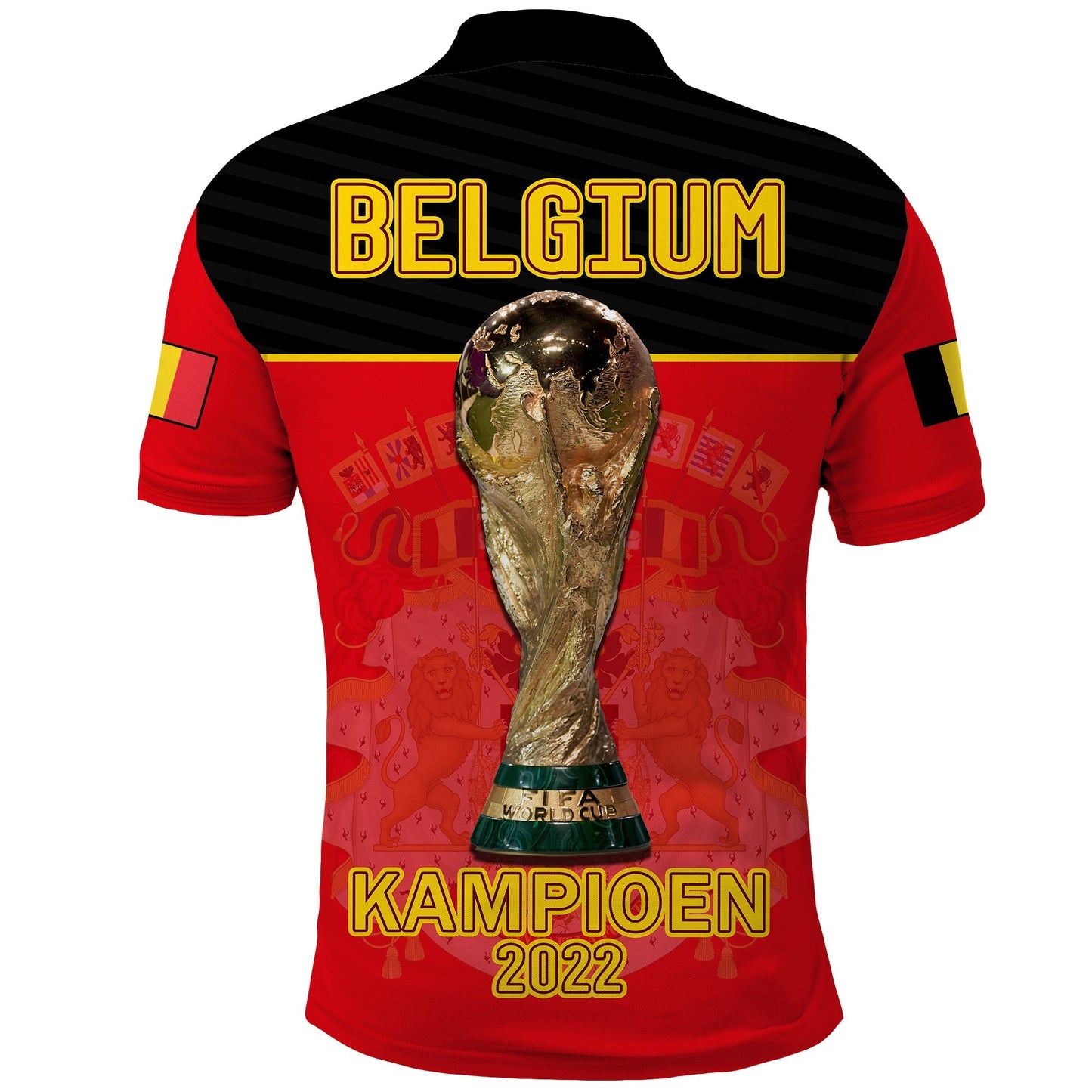 Belgium Polo Shirt Football 2022 De Rode Duivels Sporty Style