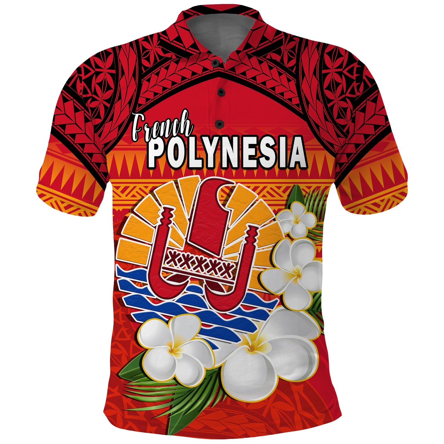 French Polynesia Polo Shirt Happy Internal Autonomy Day Special Version