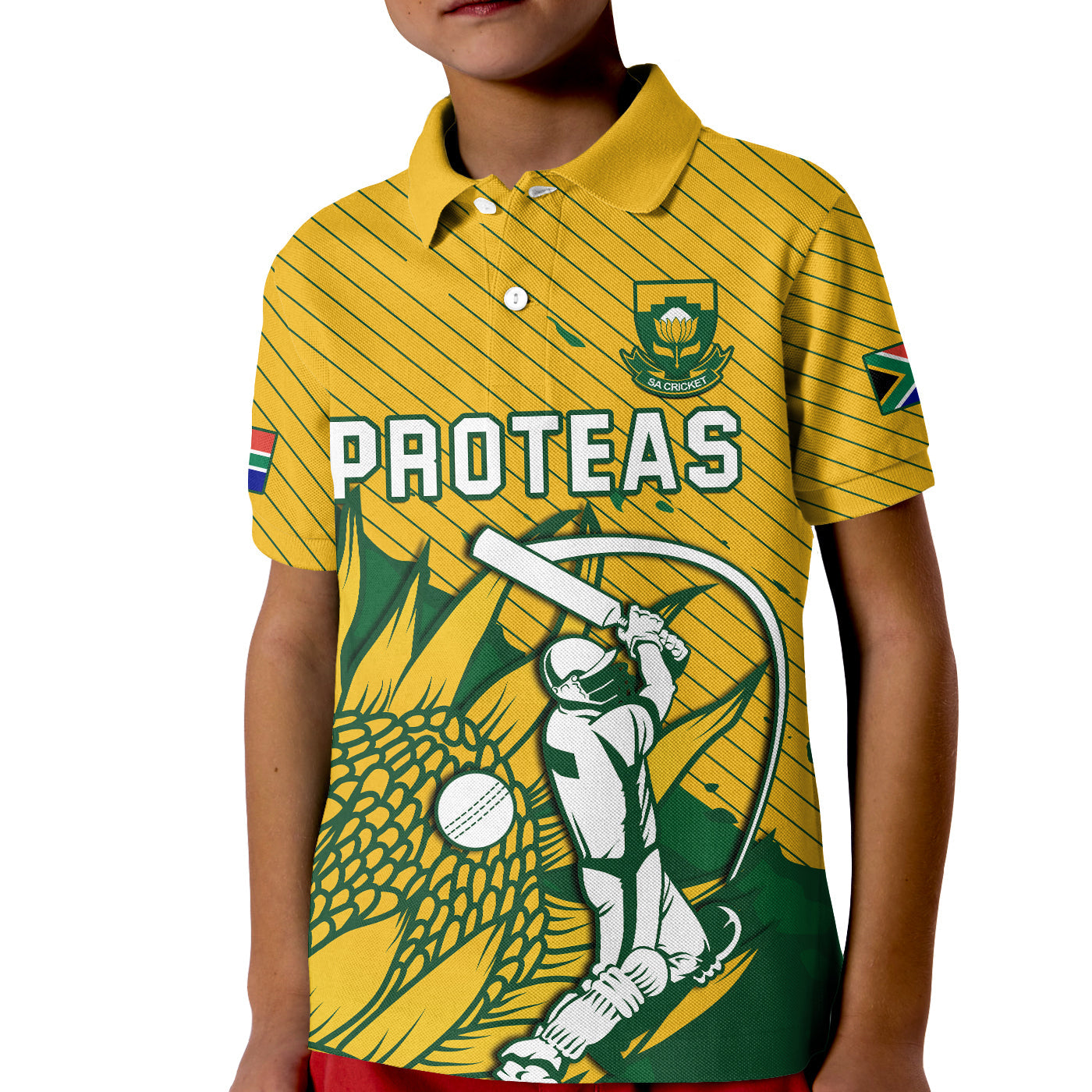 South Africa Cricket Polo Shirt Go Proteas Unique Style
