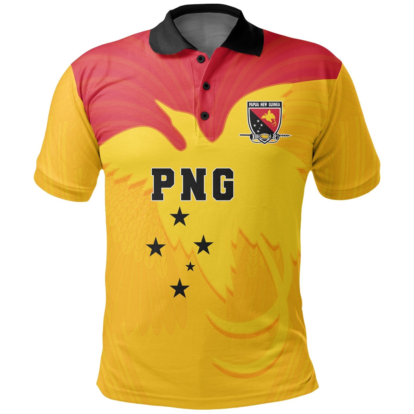 Papua New Guinea Polo Shirt Rugby