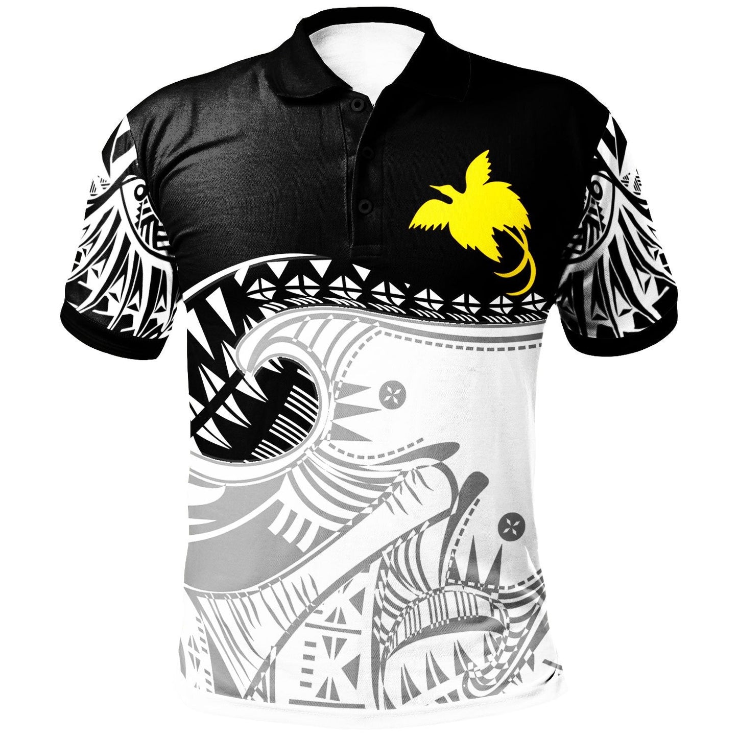 Papua New Guinea Personalised Polo Shirt - Dynamic Sport Style