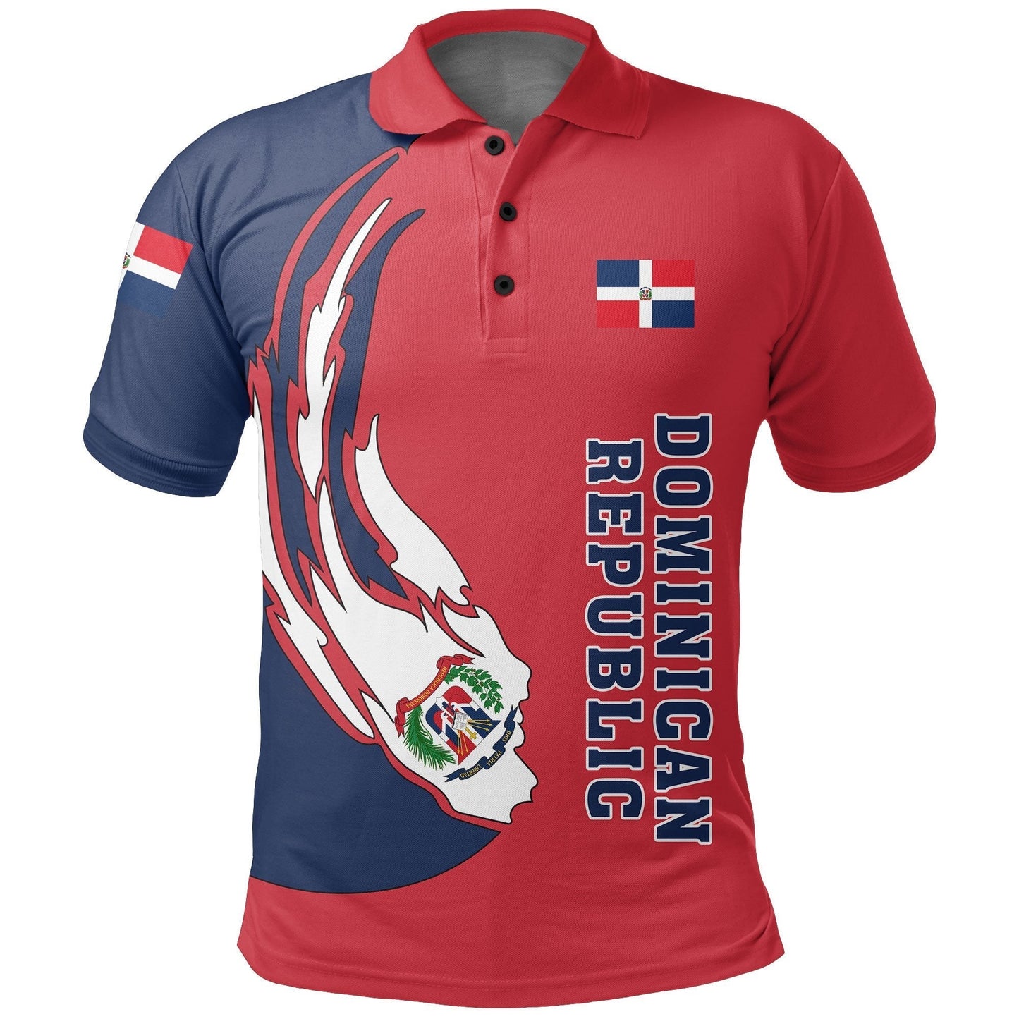 Dominican Republic Baseball Team Polo Shirt