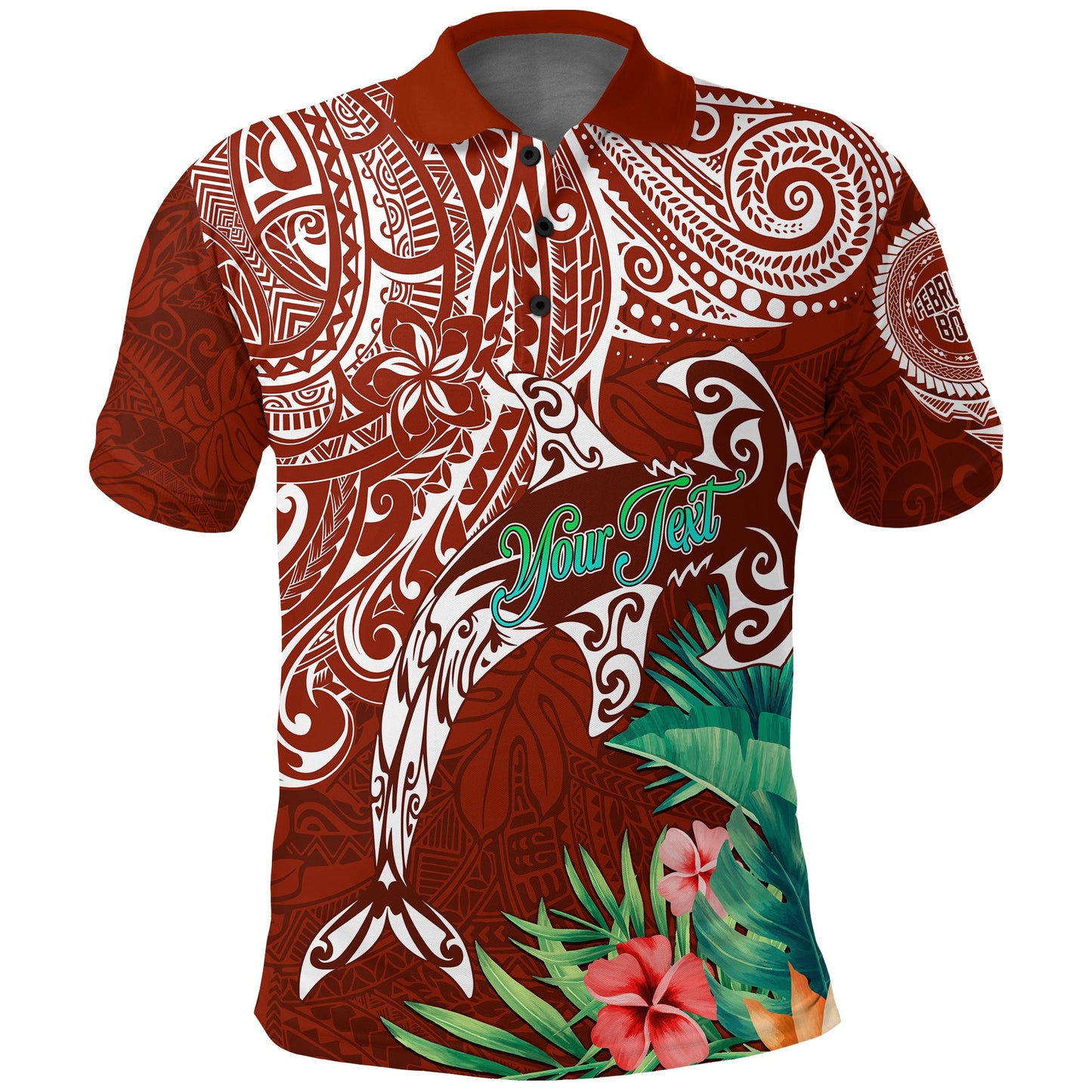 Custom Personalised Polynesian Birthday Polo Shirt Legends Are Born In February