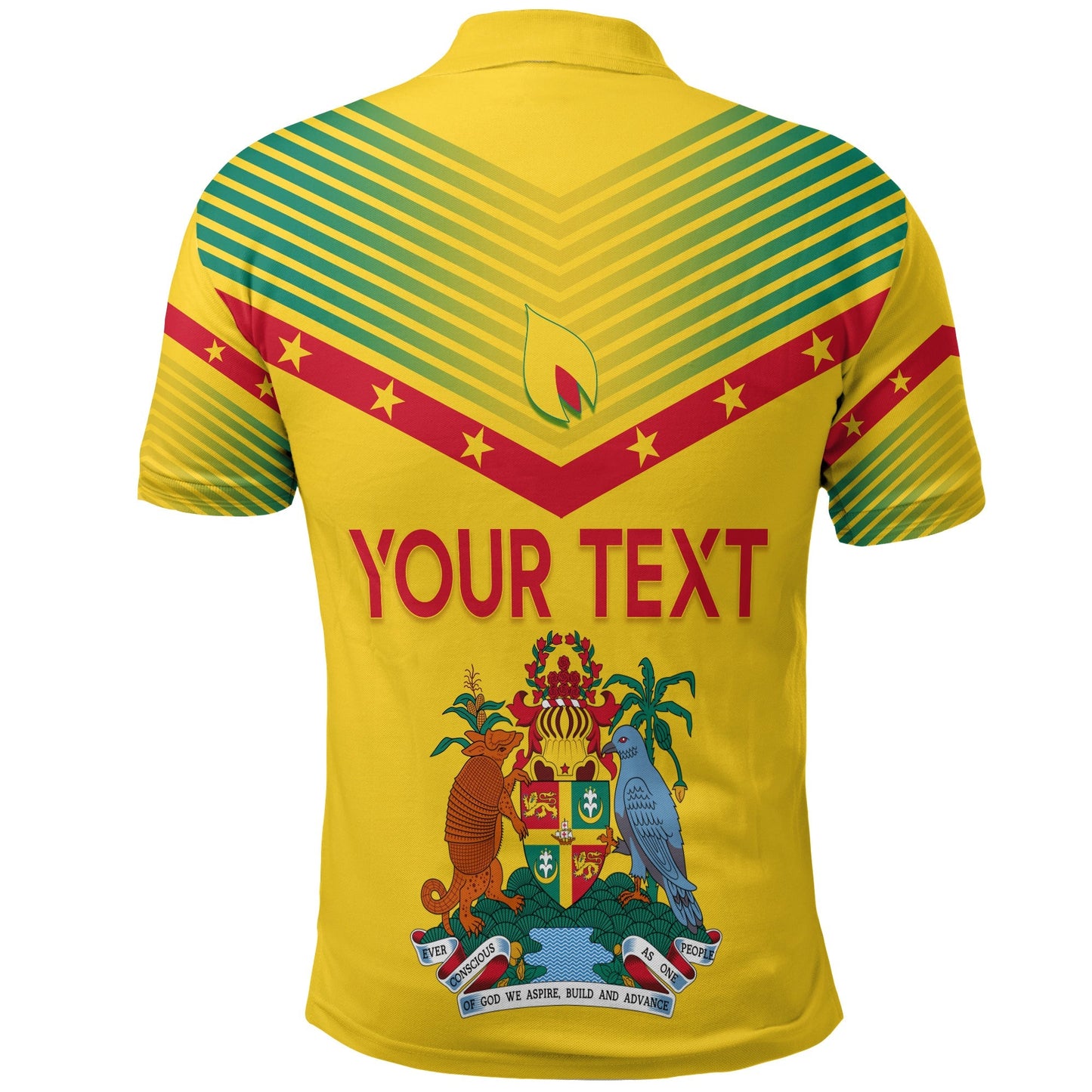 Grenada Polo Shirt Independence Day Geometric Style Ver 02