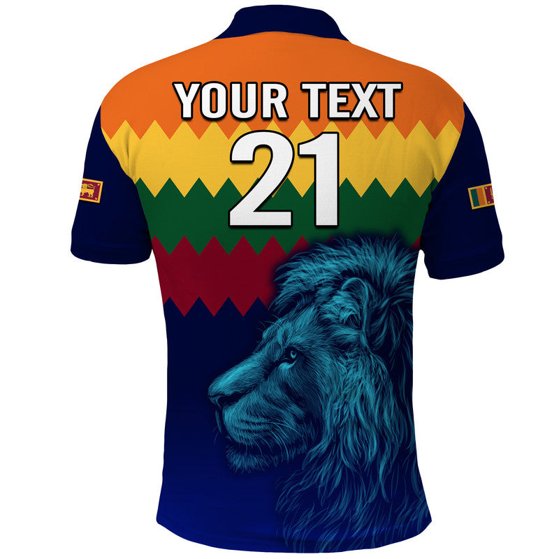 Custom Sri Lanka The Lions Cricket Polo Shirt