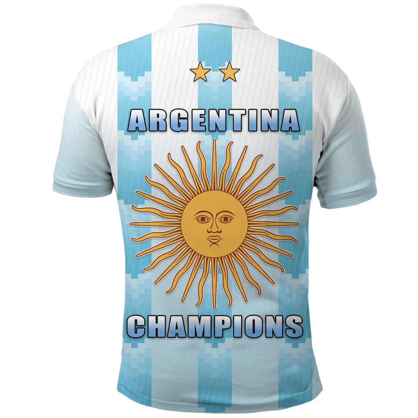 Argentina Football Polo Shirt Argentina Champions