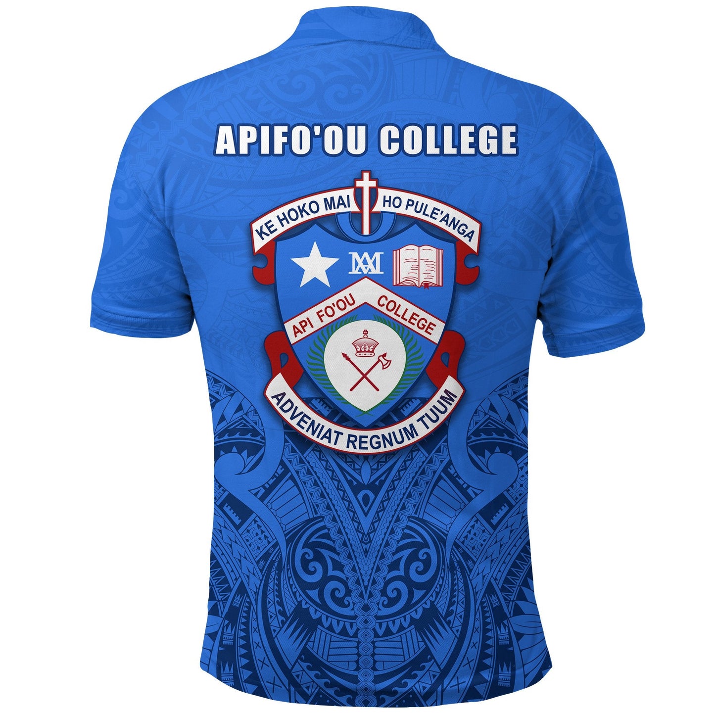 APIFO'OU COLLEGE Polo Shirt Blue Sky