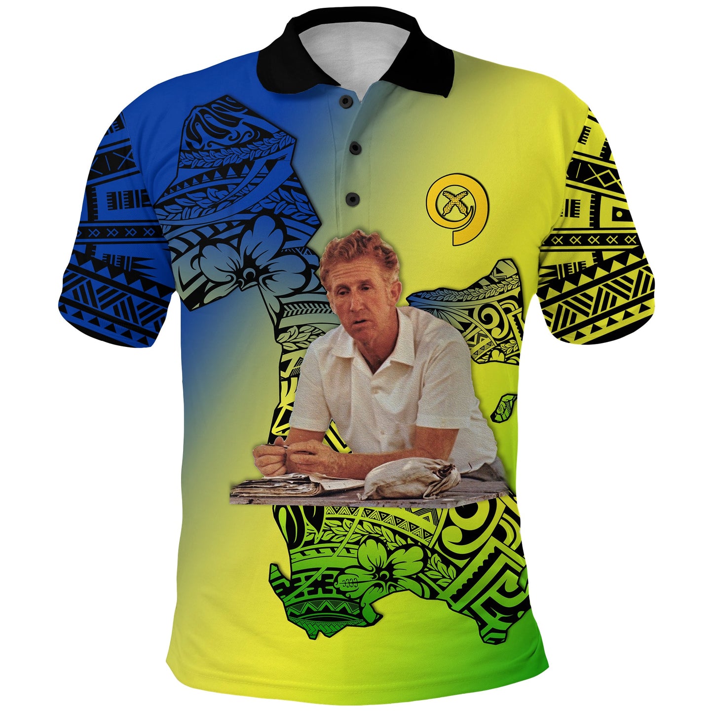 Vanuatu Darvall Wilkins Polo Shirt Proud of Malampa