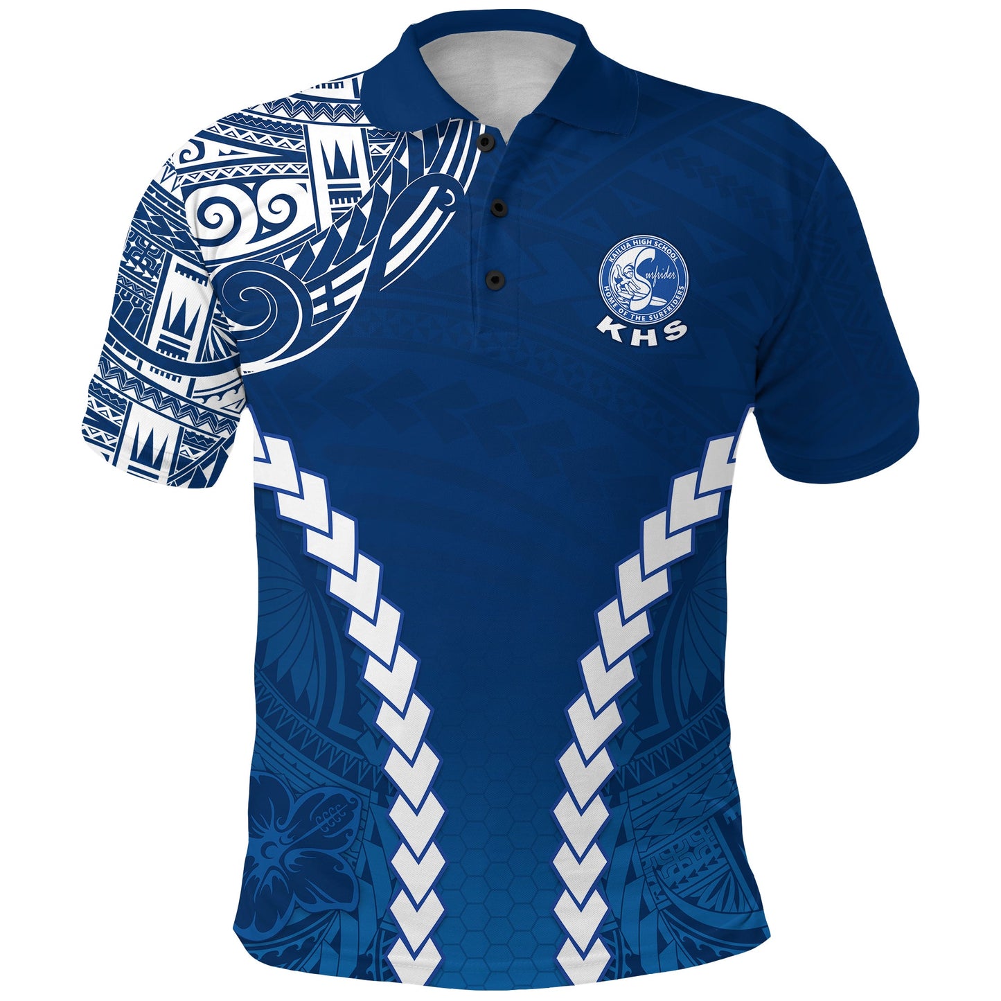 Kailua High School Polo Shirt Home of the Surfriders