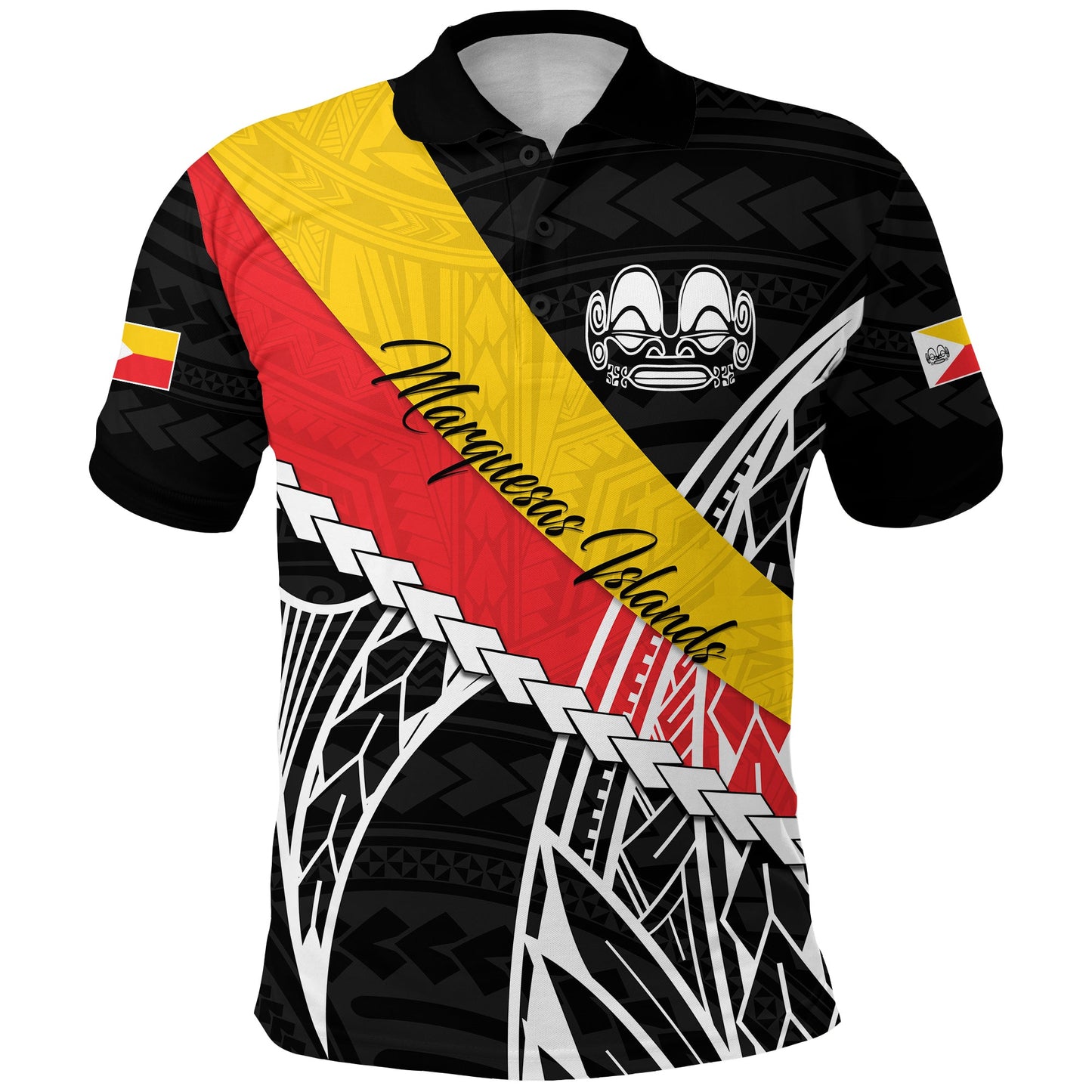 Marquesas Islands Polo Shirt Style Life