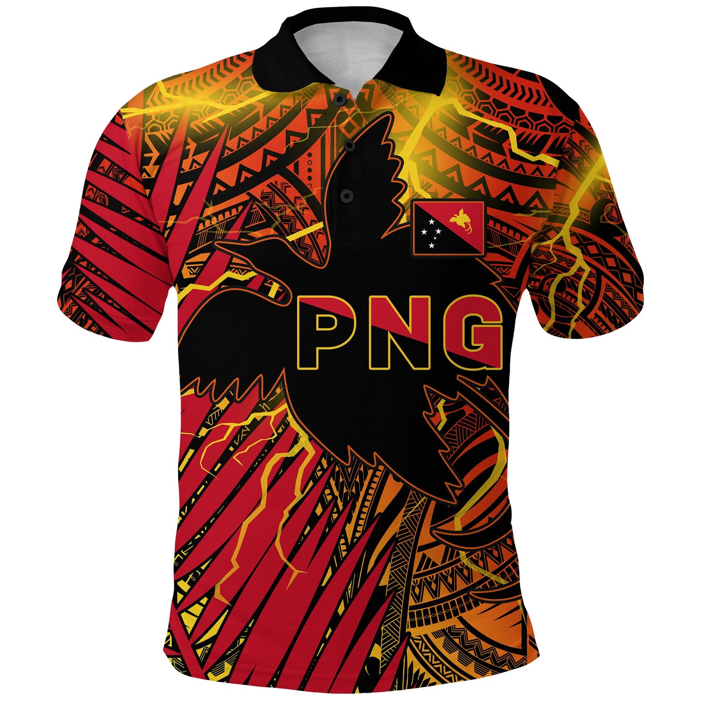 Papua New Guinea Polo Shirt Style Stalwart Polynesian