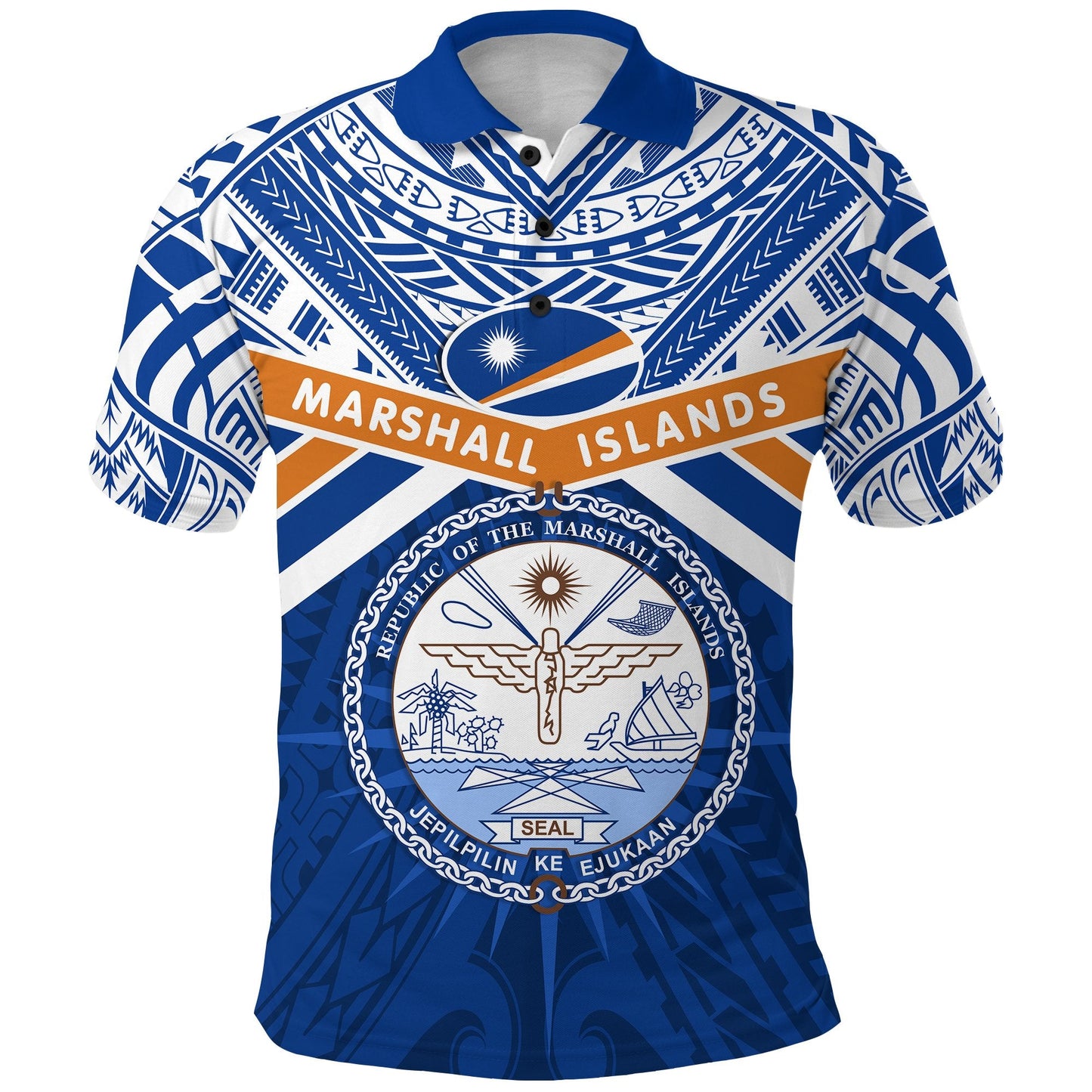 Marshall Islands Rugby Polo Shirt Forever