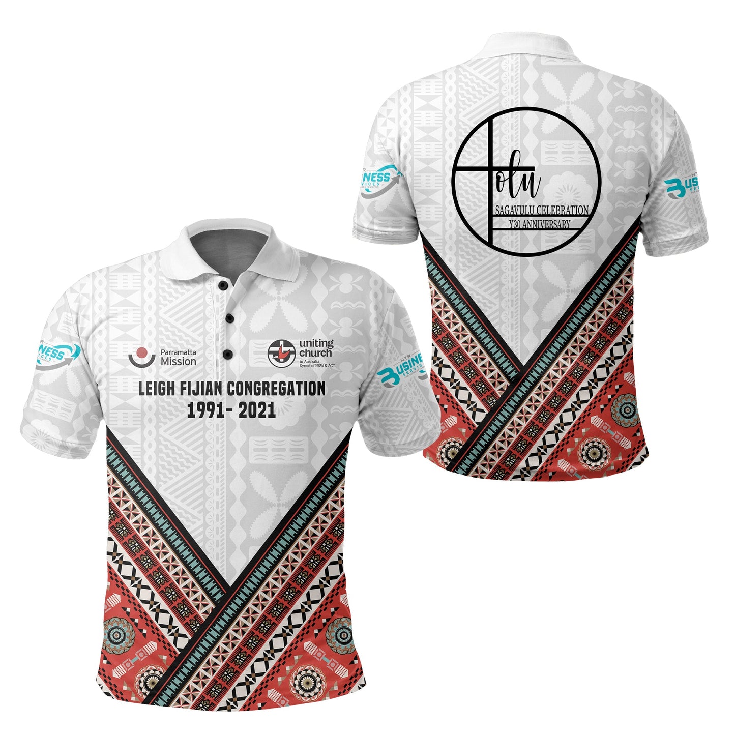 Leigh Memorial Fijian Congregation Polo Shirt