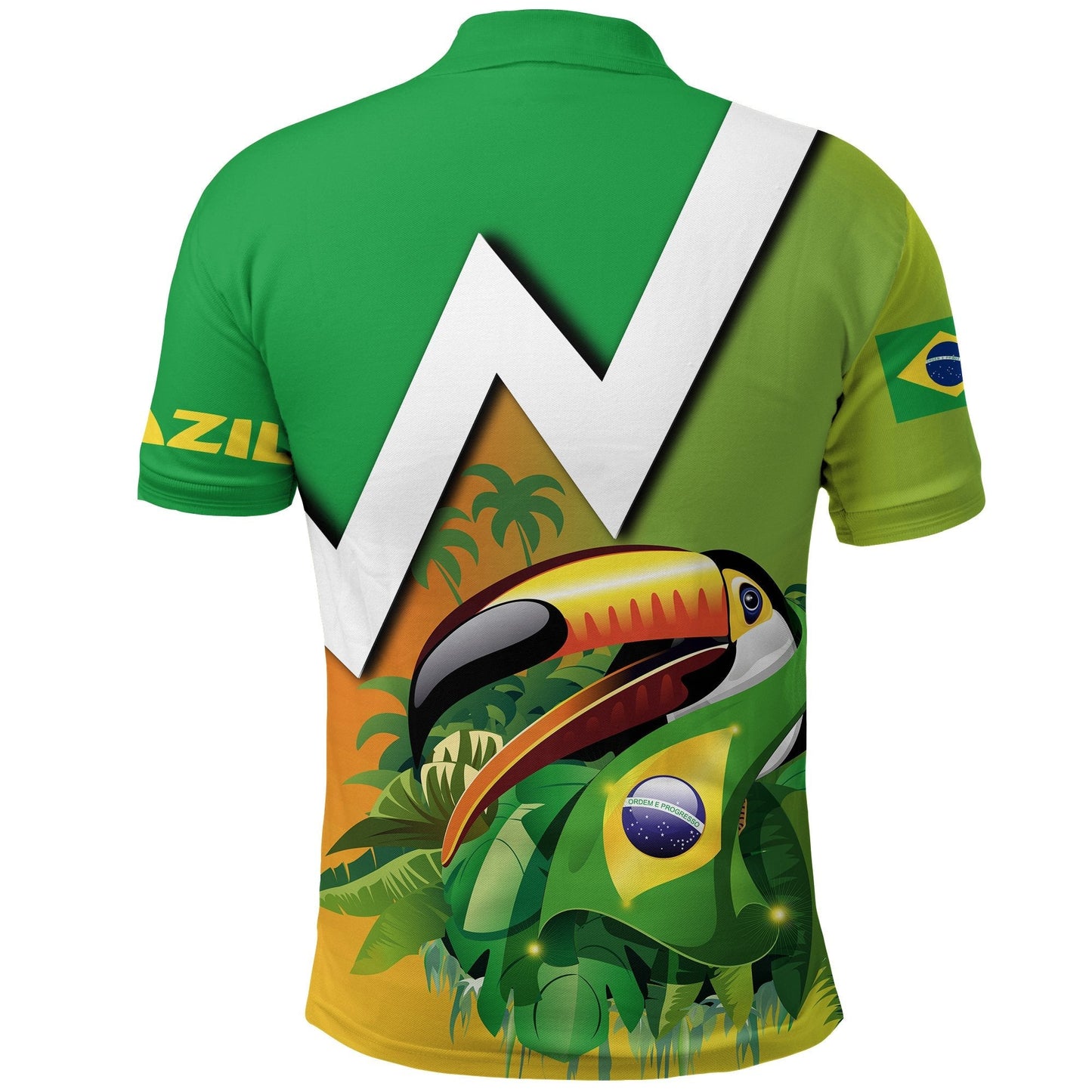 Brazil Polo Shirt Toco Toucan
