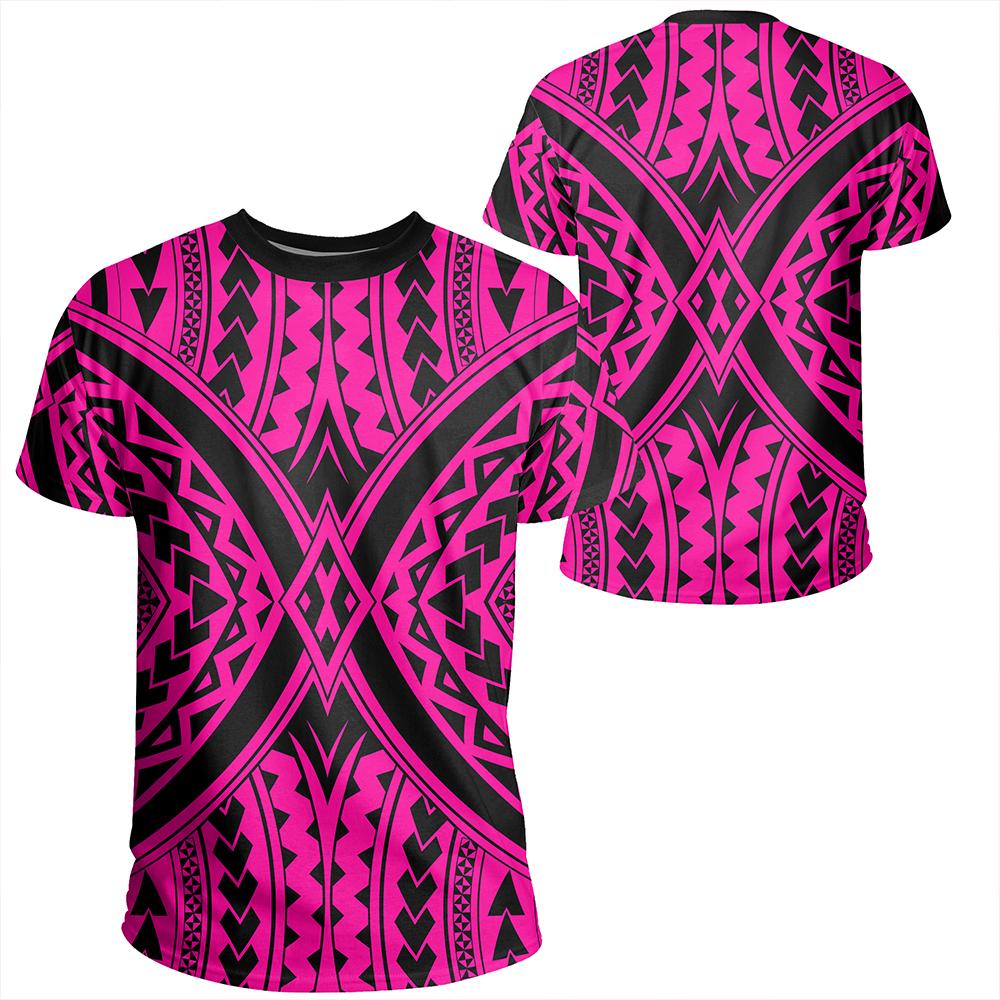 Polynesian Tradition Pink T Shirt